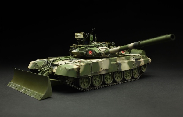 TS-014 1/35 Russian Main Battle Tank Тип-(90) w/TBS-86 Tank Dozer