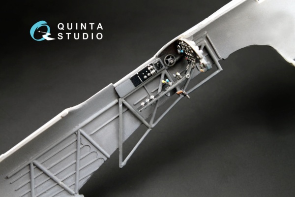 QD48004 3D Декаль интерьера кабины Як-1Б (для любых моделей) (перевыпуск QD48004-Pro)