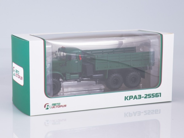 102255 КРАЗ-255Б1 бортовой (зеленый) 102255 КРАЗ-255Б1 бортовой (зеленый)