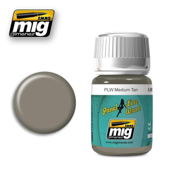 AMIG1606 PLW MEDIUM TAN (Данная панельная смывка иделаьна для техникики и самолетов очень темных отт AMIG1606 PLW MEDIUM TAN (Данная панельная смывка иделаьна для техникики и самолетов очень темных отт