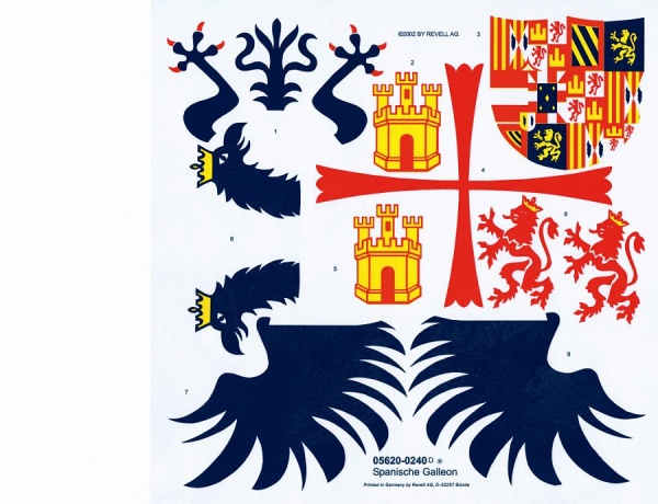 6502П Испанский корабль "Сан-Мартин"