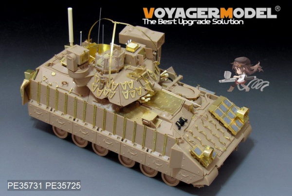 PE35731 Modern US Army M3A3 BRADLEY w/BUSK III IFV Basic (smoke discharger include )(For OROCHI  I