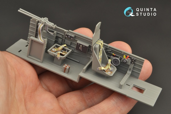 QD35054 3D Декаль интерьера кабины Ju 87G (Border Model)