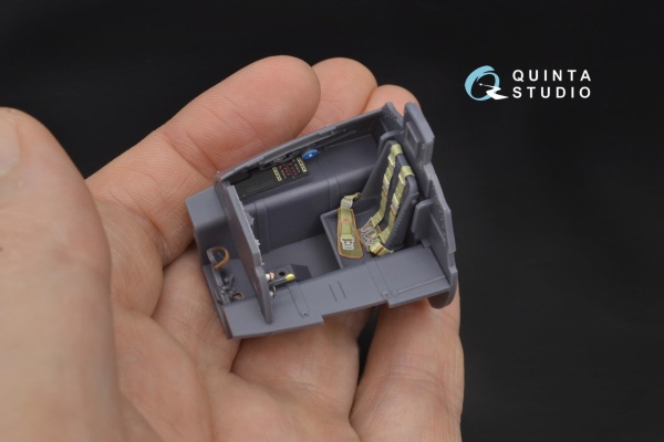 QD32017 3D Декаль интерьера кабины Me 163B (Meng)