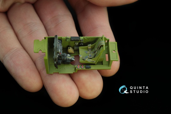 QD48031 3D Декаль интерьера кабины P-38F (для модели Tamiya)