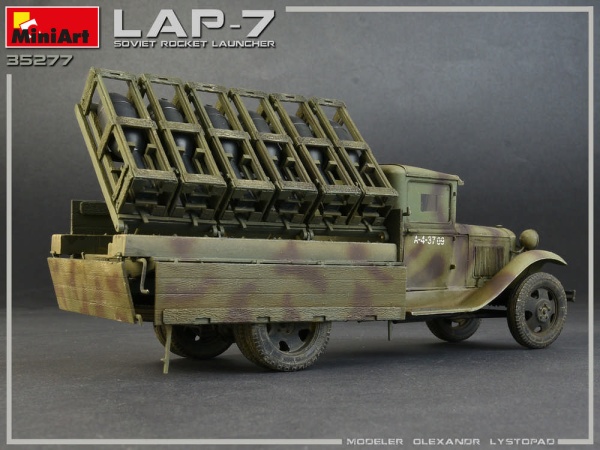 MA35277 1/35 Советская ракетная установка LAP-7