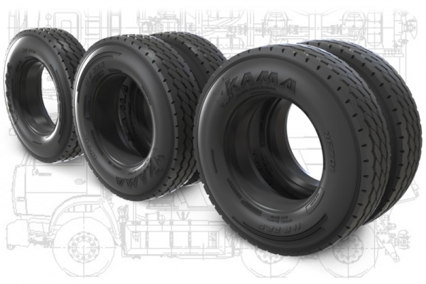 B35242 Шины под нагрузкой для КАМАЗ-65115 Самосвал (11шт)