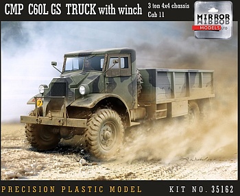 MM35162 1/35 CMP C60L GS Truck with winch 3 ton 4x4 chassis Cab 11