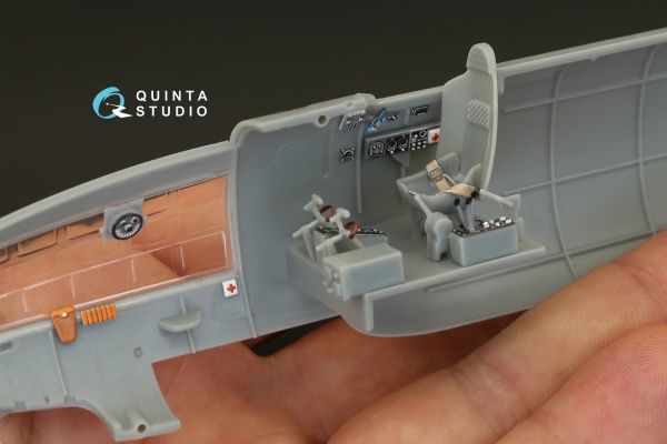 QD48100 3D Декаль интерьера кабины Ил-4 (для модели Xuntong)