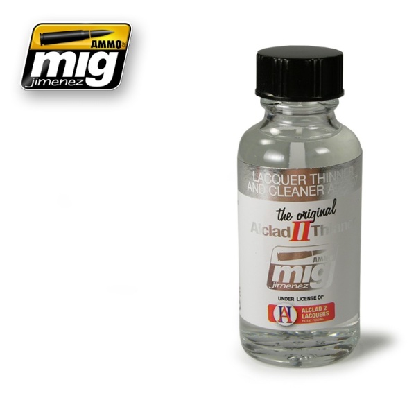 AMIG8200 LACQUER THINNER AND CLEANER - Alclad II 307 (30 ml) AMIG8200 LACQUER THINNER AND CLEANER - Alclad II 307 (30 ml)