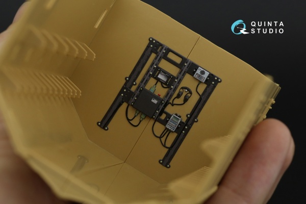 QD35026 1/35 3D Декаль интерьера кабины Урал 63095 Тайфун-У (для модели RPG-model)