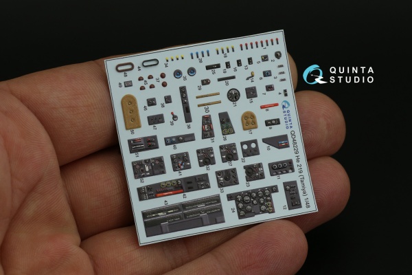 QD48229 1/48 3D Декаль интерьера кабины He 219 (Tamiya)