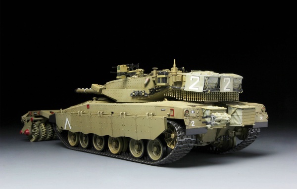 TS-005 1/35 Israel Main Battle Tank Merkava Mk.3 BAZ w/Nochri Dalet Mine Roller System