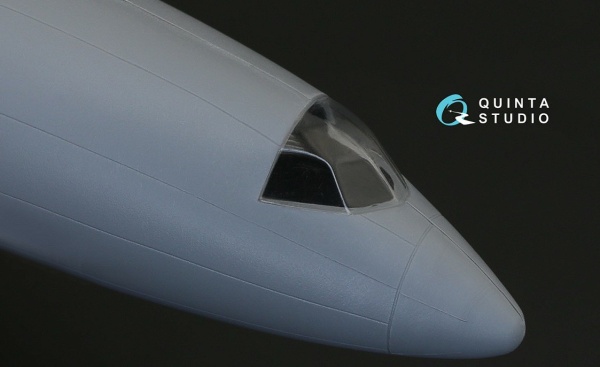 QC144002 1/144 Набор остекления Ту-154 (для модели Звезда)