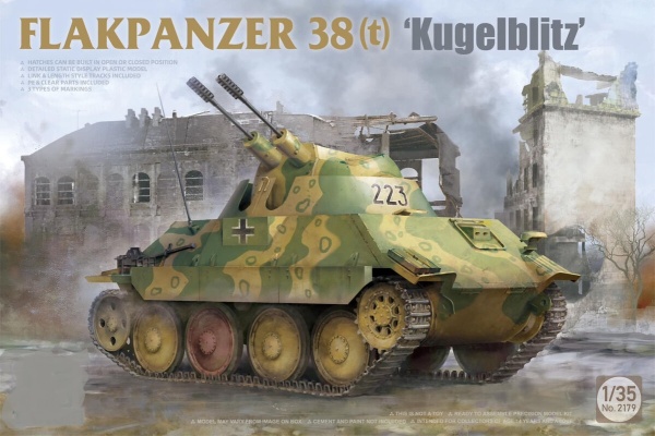 ТА2179 1/35 FLAKPANZER 38(t) "Kugelblitz