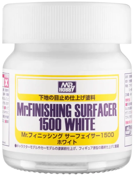 SF291 Грунтовка MR.FINISHING SURFACER 1500 WHITE 40мл SF291 Грунтовка MR.FINISHING SURFACER 1500 WHITE 40мл