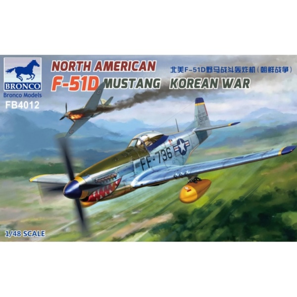 FB4012 North American F-51D Mustang Korean War