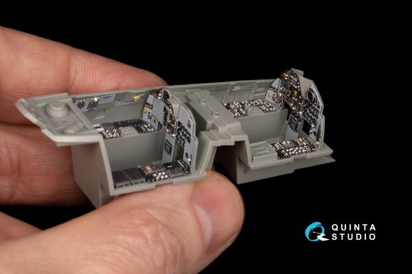 QD48213 1/48 3D Декаль интерьера кабины F-15B (GWH)