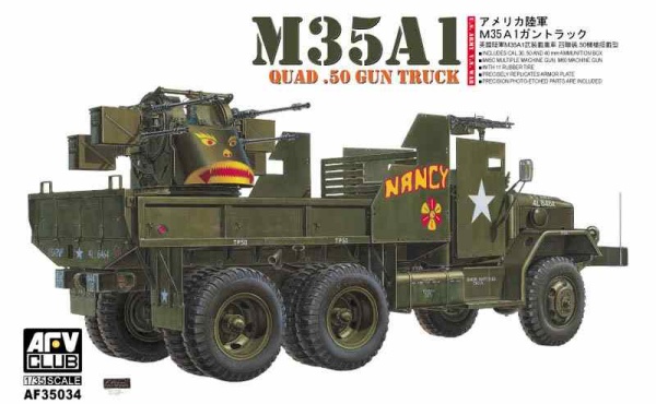 AF35034 M35A1 VIETNAM GUN TRUCK