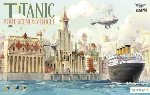 SL-002 TITANIC—PORT SCENE&VEHICLE