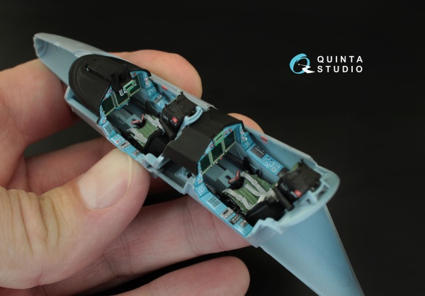 QD48007 3D Декаль интерьера кабины Як-130  (для модели Звезда) (перевыпуск QD48007-Pro)