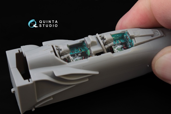 QD72015 3D Декаль интерьера кабины МиГ-31ДЗ (для модели Трубач)