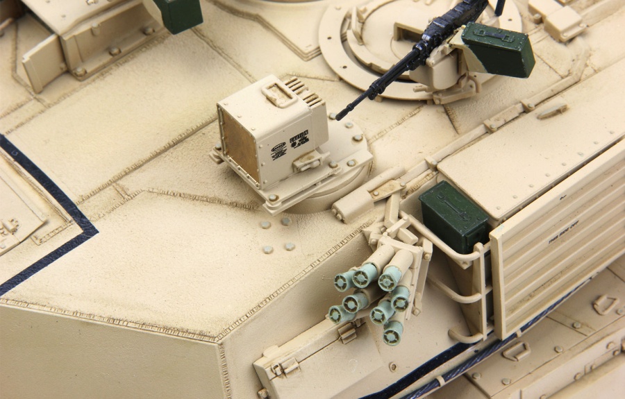 TS-032 1/35 USMC M1A1 AIM/U.S. Army M1A1 Abrams Tusk Main Battle Tank