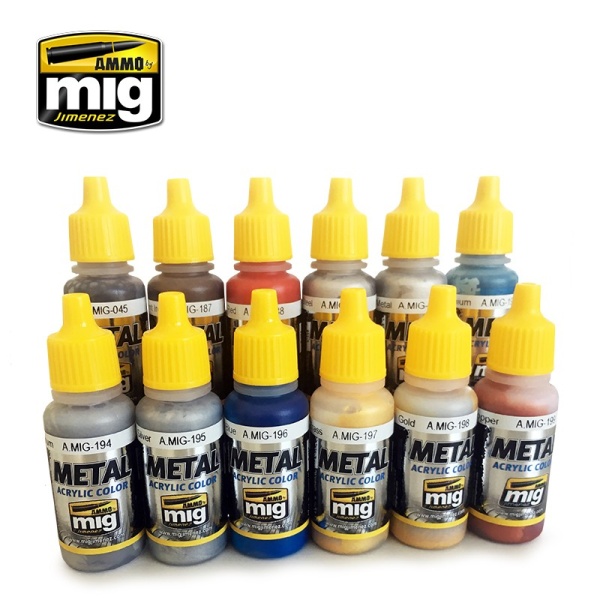 AMIG7175 METALLIC COLORS SET AMIG7175 METALLIC COLORS SET