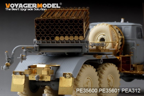 PE35601 Modern Russian BM-21 Rocket Lauchers(40PCES)&Rockets(5PCES)