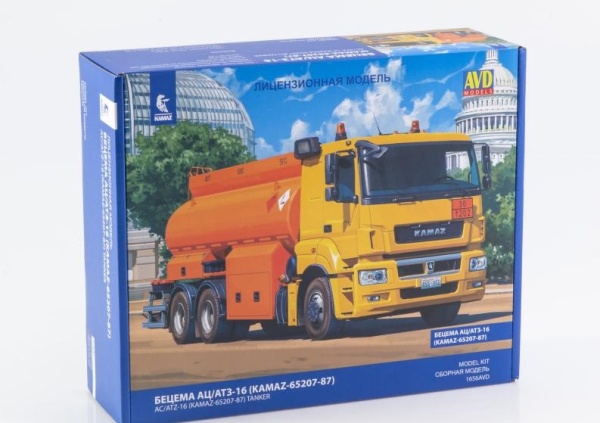 1656AVD Автоцистерна-бензавоз Бецема АЦ/АТЗ-16 (KAMAZ-65207-87)