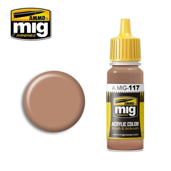 AMIG0117 Ammo Mig WARM SKIN TONE AMIG0117 Ammo Mig WARM SKIN TONE