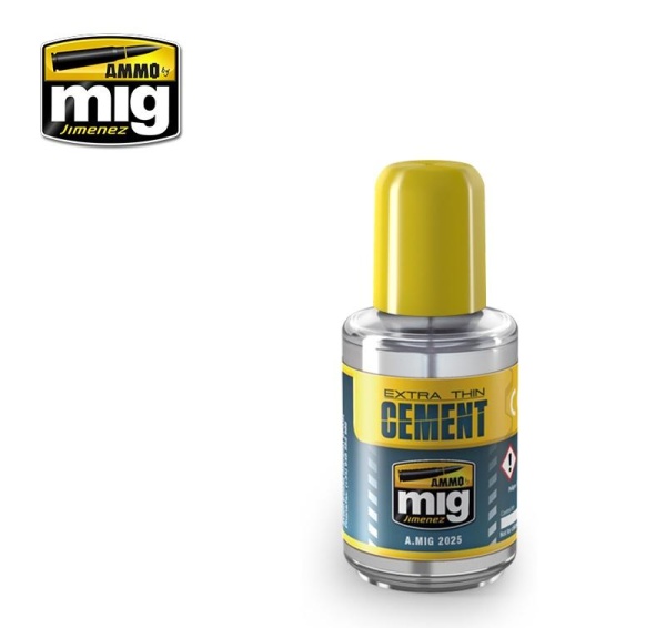 AMIG2025 Ammo Mig EXTRA THIN CEMENT AMIG2025 Ammo Mig EXTRA THIN CEMENT