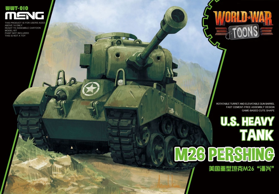 WWT-010 U.S. Heavy Tank M26 Pershing