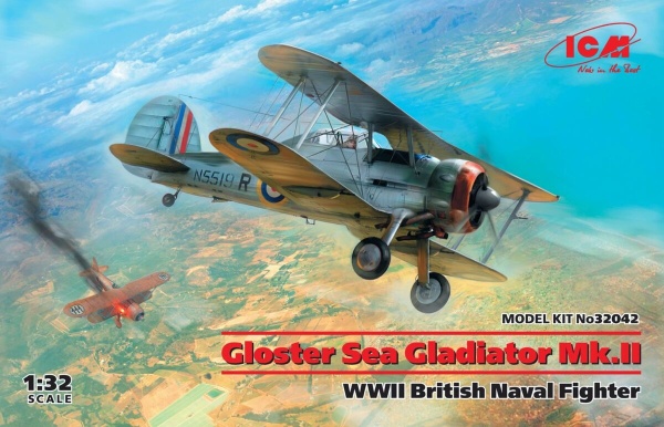 32042 Gloster Sea Gladiator Mk.II, Британский морской истребитель II МВ