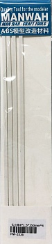 MW-3336 Модельный пруток прямоугольного сечения(ABS-пластик) 4*2*250mm