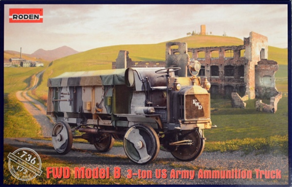 ROD736 FWD Model B 3-ton US Army Ammunition Truck- бронеавтомобіль