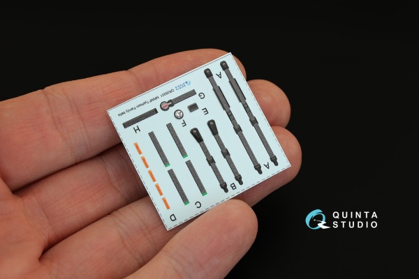 QR35001 Комплект ремней на одно кресло для семейства бронеавтомобилей Тайфун (Для всех моделей)