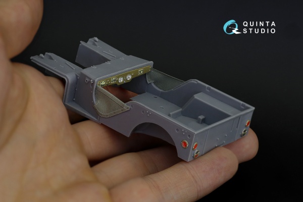 QD35046 3D Декаль интерьера кабины Bantam 40 BRC (Mini Art)