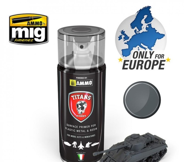 TTH112 TITANS HOBBY: PANZERGRAU MATT PRIMER TTH112 TITANS HOBBY: PANZERGRAU MATT PRIMER