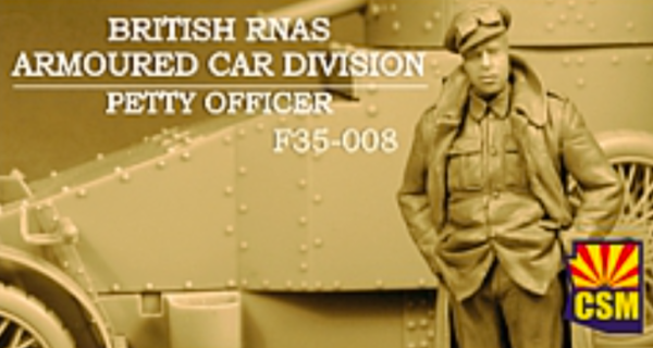 F35-008 British RNAS Armoured Car Division Petty Officer