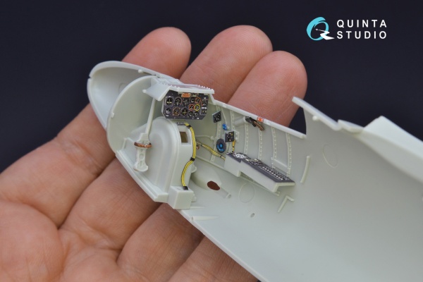 QD32075 3D Декаль интерьера кабины He 162 (Revell)
