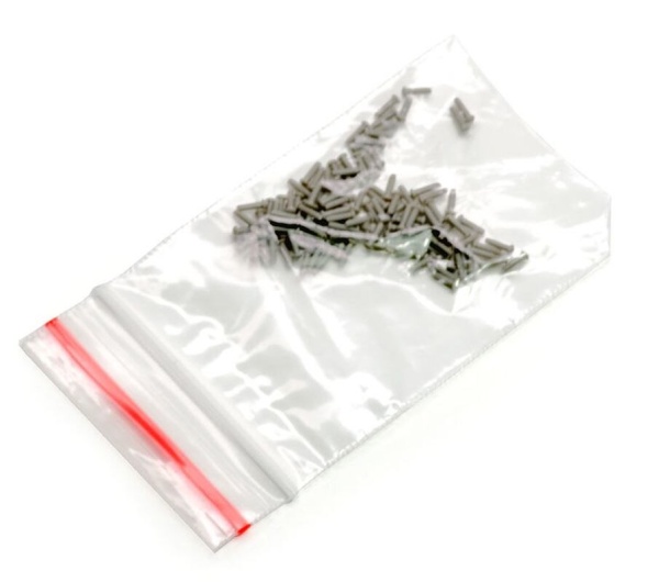 MC435111 плоская сферическая заклепка, диаметр-1.6mm;  диаметр отверстия для монтажа-1.0mm;  100 шт