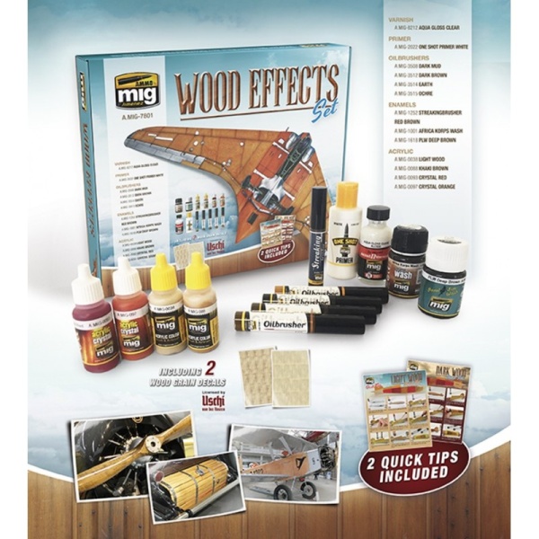 AMIG7801 WOOD EFFECTS SET AMIG7801 WOOD EFFECTS SET