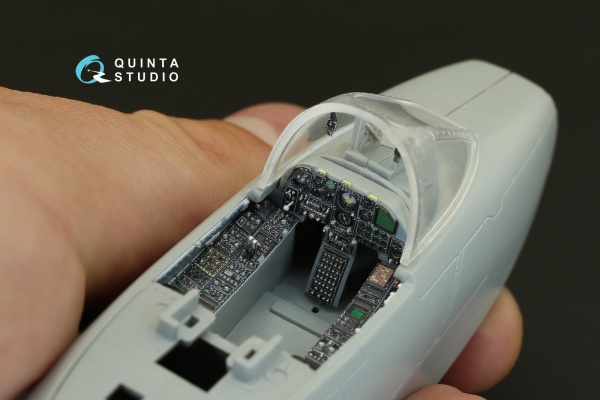 QD48076 3D Декаль интерьера кабины A-10A (для модели Italeri)