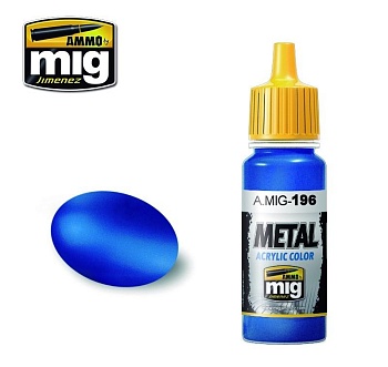 AMIG0196 WARHEAD METALLIC BLUE (синий металлик для боеголовок) AMIG0196 WARHEAD METALLIC BLUE (синий металлик для боеголовок)
