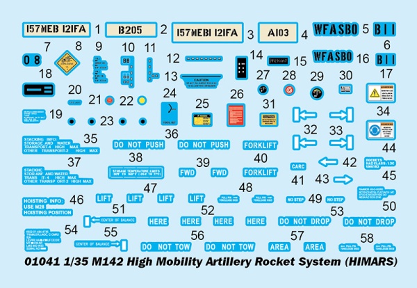 Т01041 M142 Mobility Artillery Rocket System
