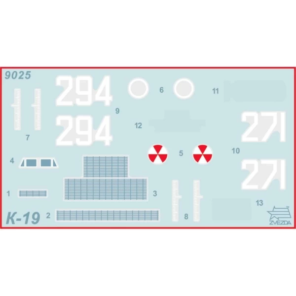 9025 Подводная лодка "К-19"