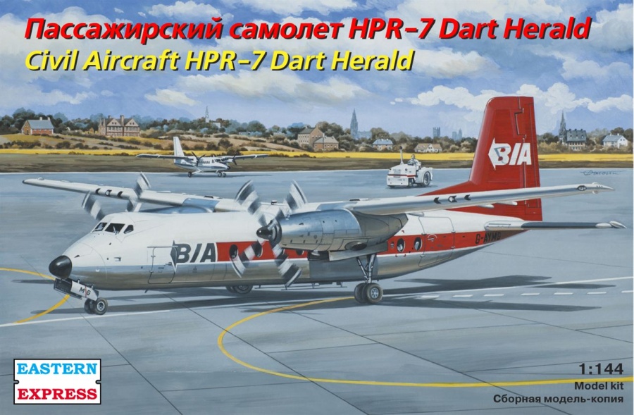 ЕЕ144125 Пас. самолет Dart Herald BIA