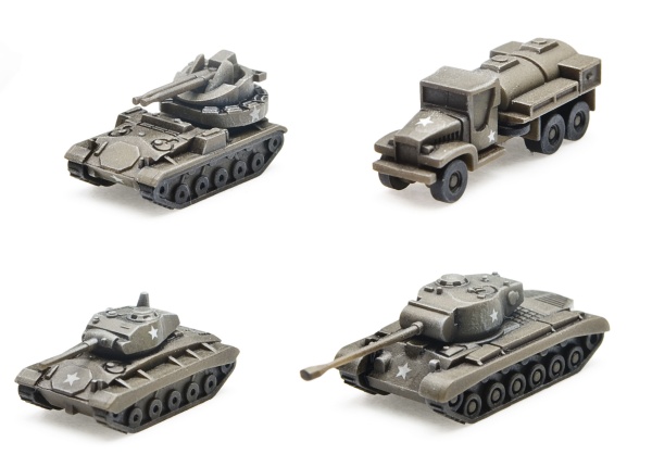 SE73517 1/350 USA Korea WAR & WW2 Landing Vehicle set