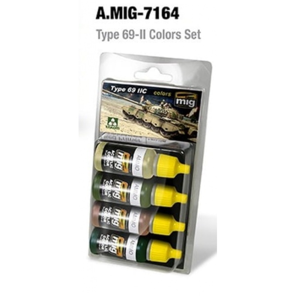 AMIG7164 TYPE 69 II COLORS SET AMIG7164 TYPE 69 II COLORS SET